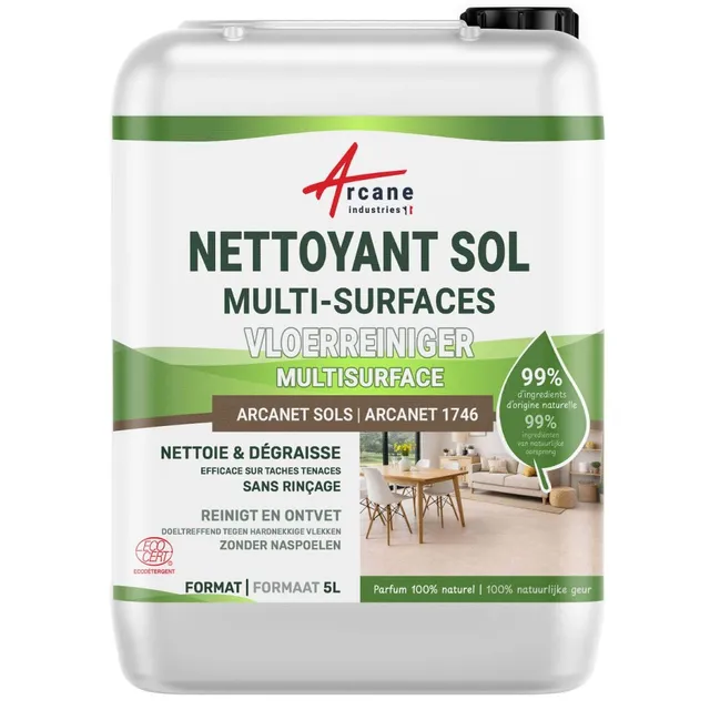 arcane-arcanet-nettoyant-sol-multi-surfaces-5-l-cocert image 1