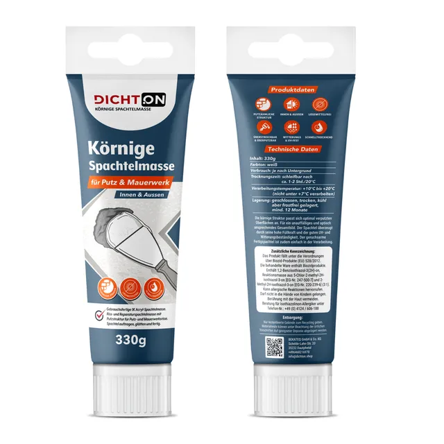 bekateq-d-62w-enduit-rebouchage-grain-cr-pi-blanc-330g image 1