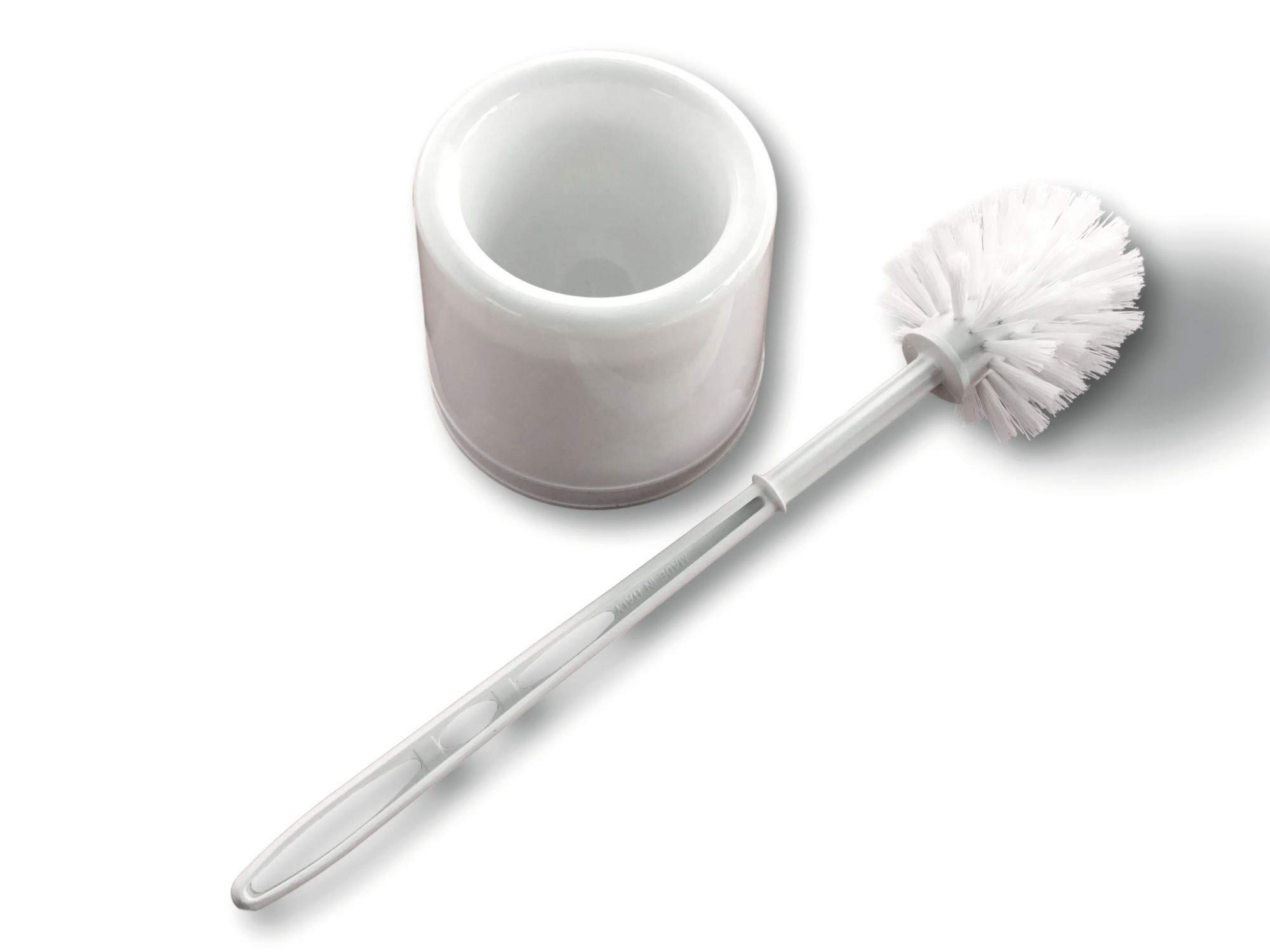 kibros-brosse-wc-boule-balayette-avec-socle-blanc-x1 image 3