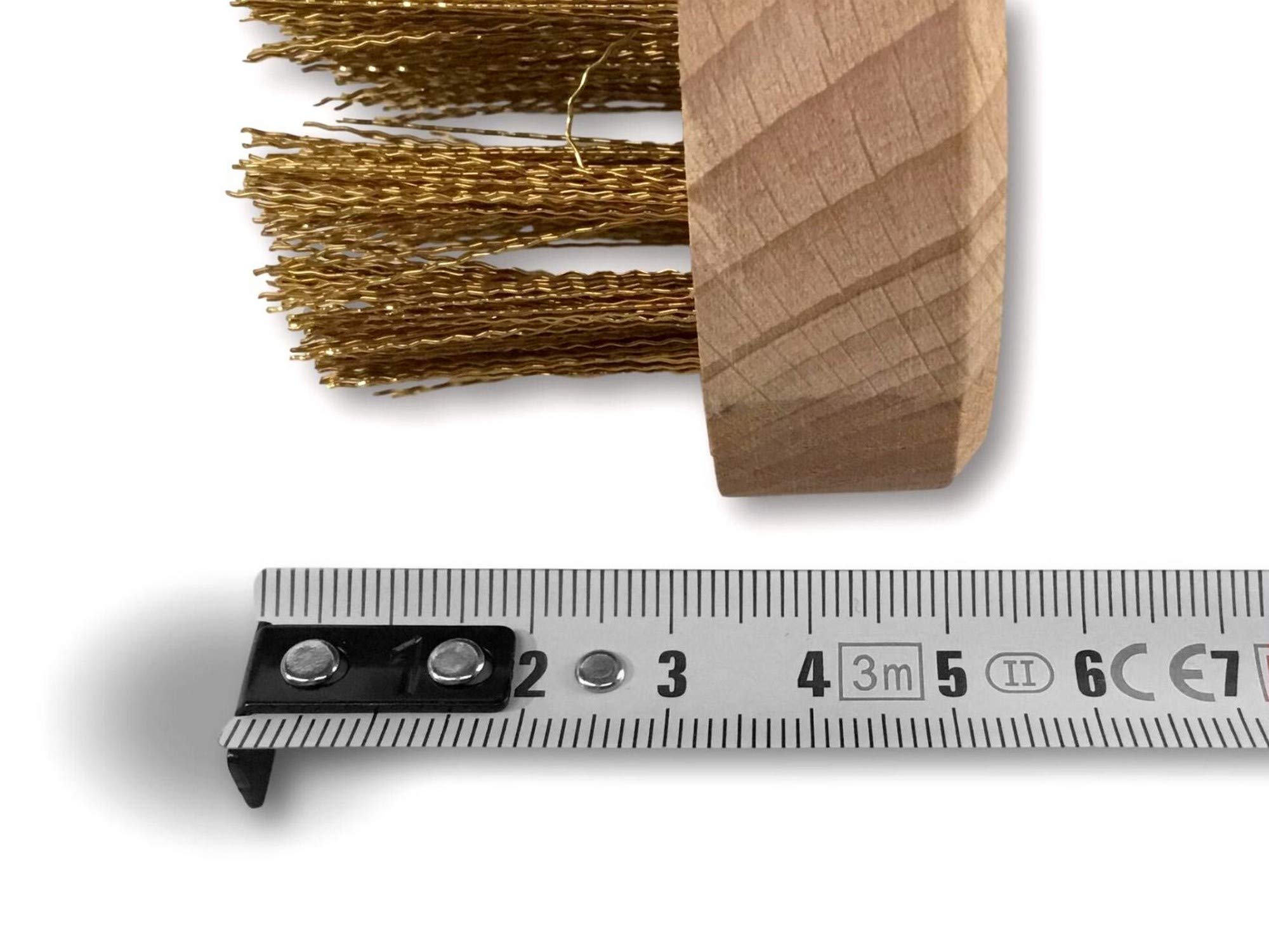 kibros-31l5-brosse-m-tallique-violon-laiton-manche-bois image 7