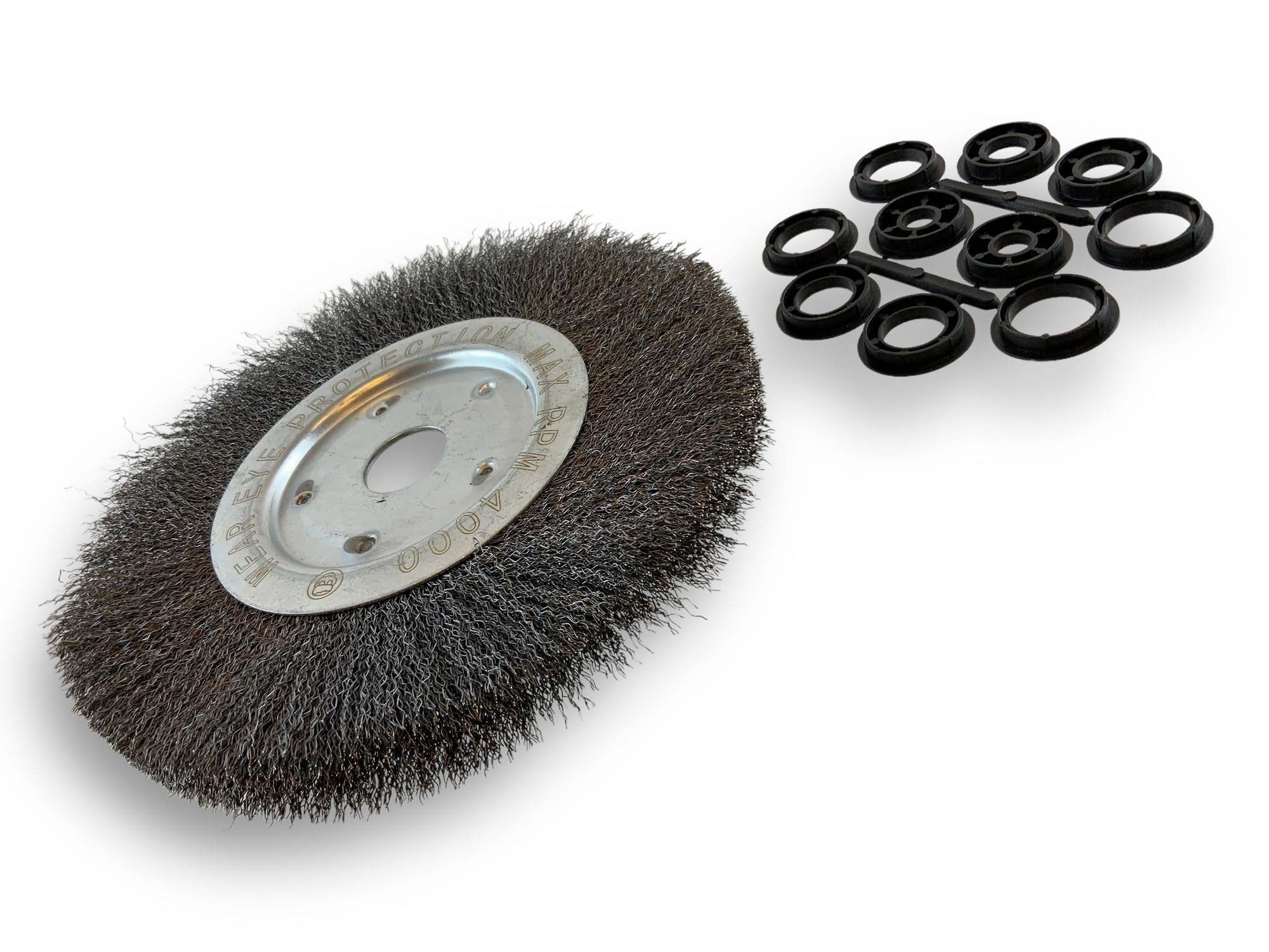 kibros-brosse-circulaire-touret-acier-200-mm-1-rang-fil-dur image 2