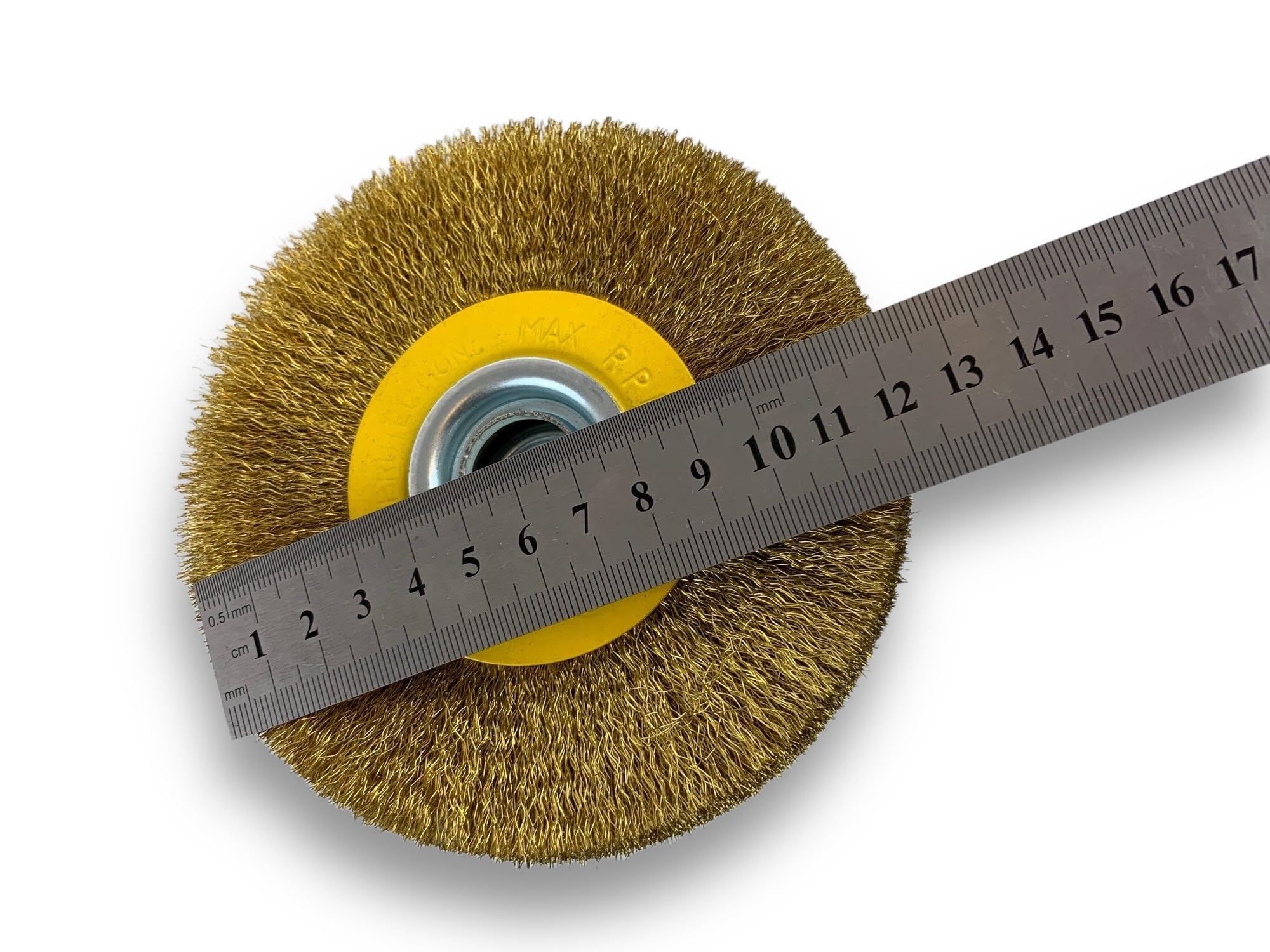 kibros-brosse-circulaire-touret-laiton-souple-125-mm-3-rangs image 5