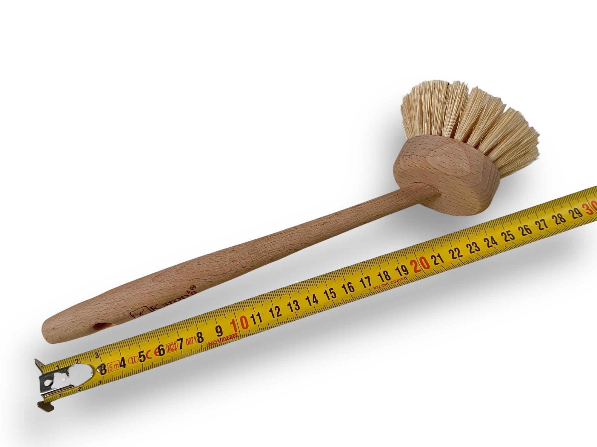 kibros-karop-s-brosse-vaisselle-tampico-brosse-25-cm-manche-verni-x1 image 7