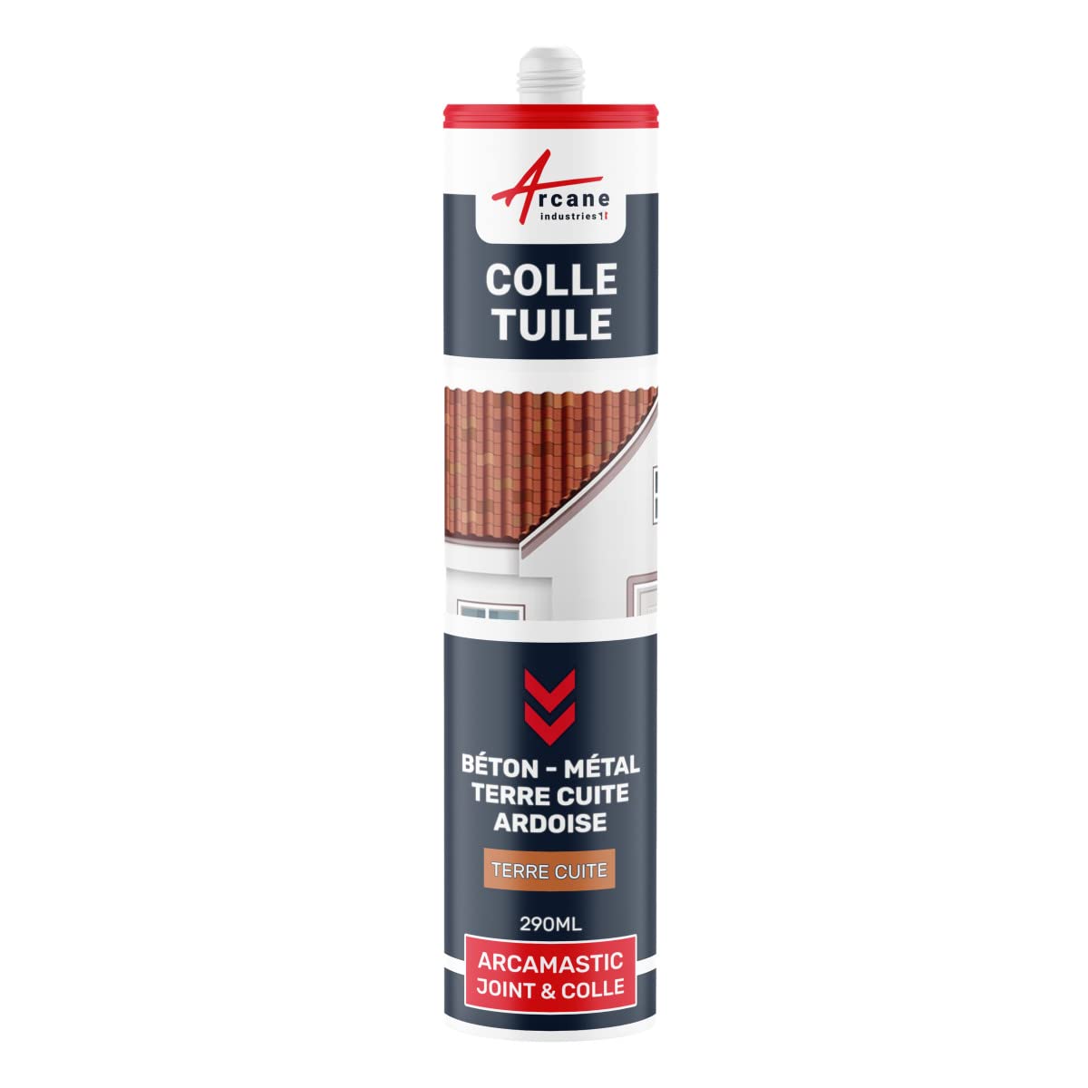 arcane-imper-mastic-colle-tuiles-290-ml-terre-cuite-souple image 1