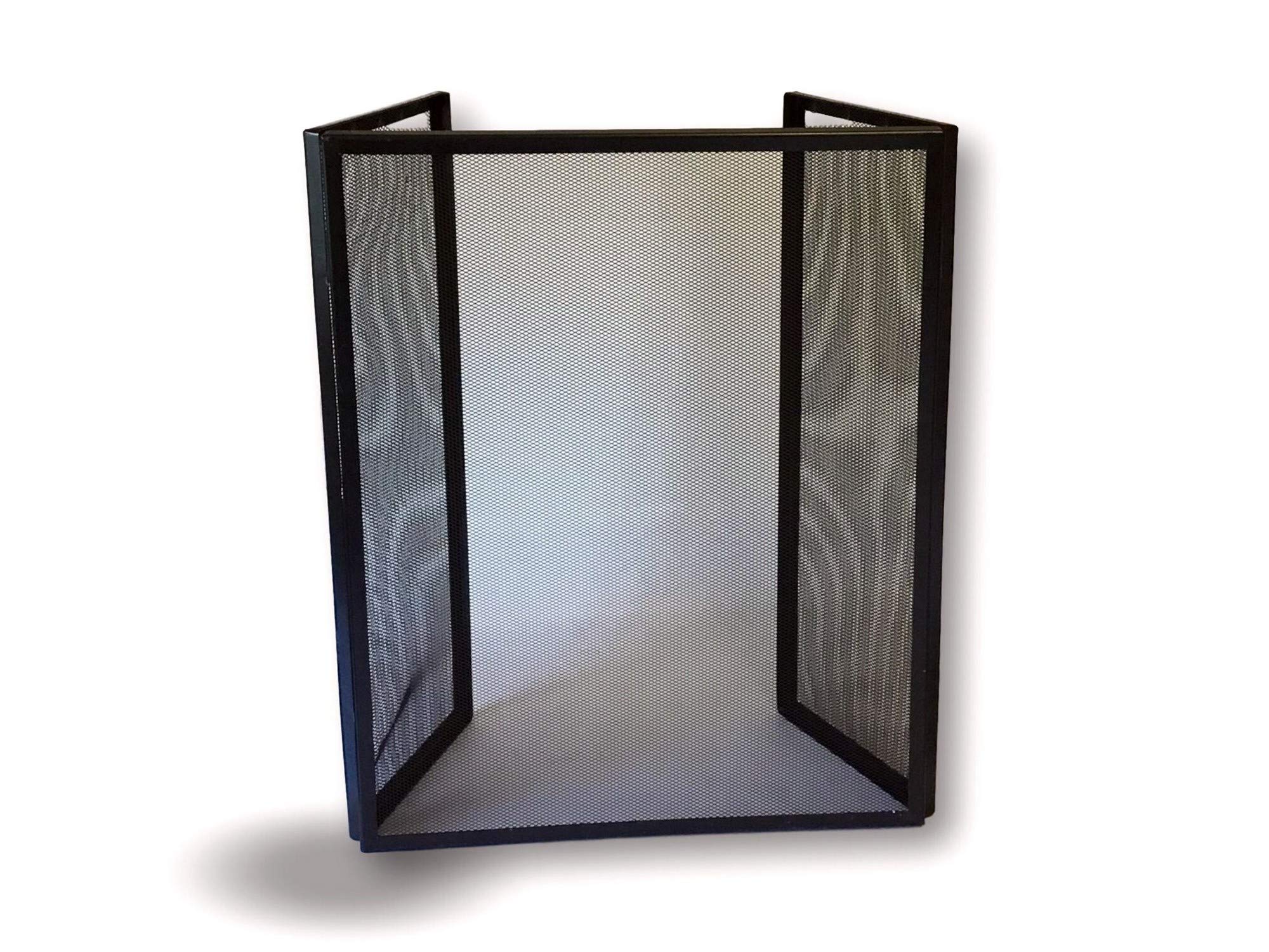 kibros-pare-feu-3-volets-acier-noir-68x121-cm-l-unit image 5