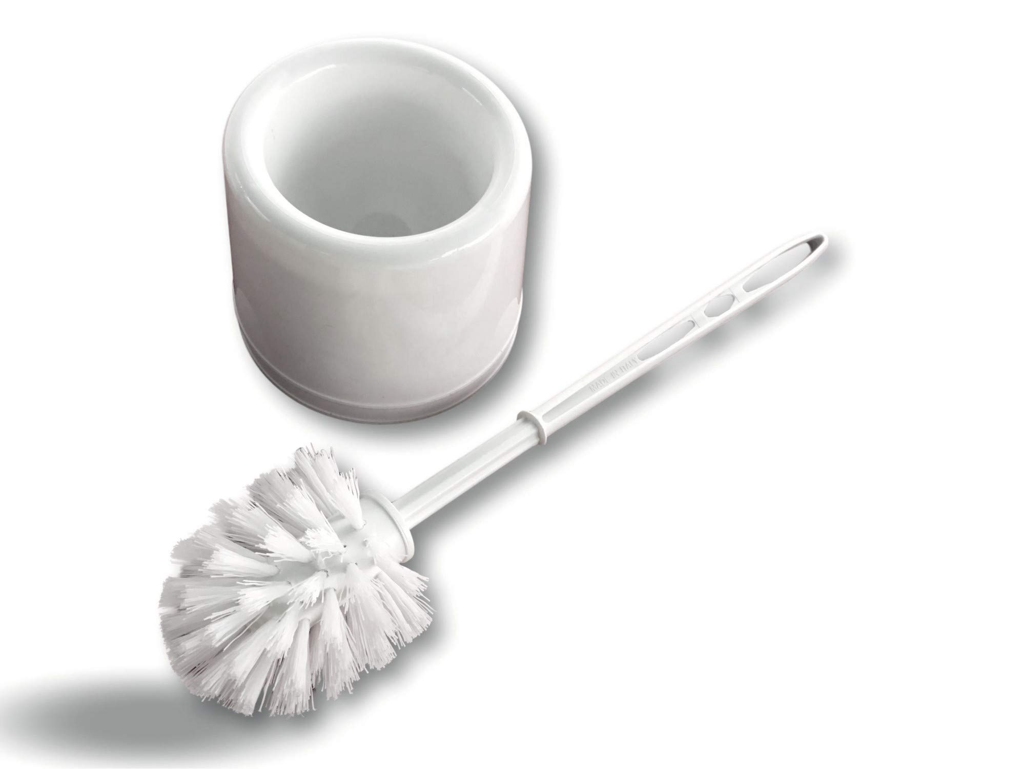 kibros-brosse-wc-boule-balayette-avec-socle-blanc-x1 image 2