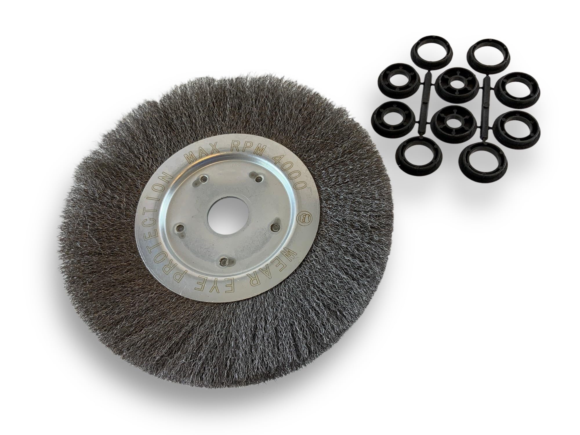 kibros-brosse-circulaire-touret-acier-200-mm-1-rang-fil-souple image 1