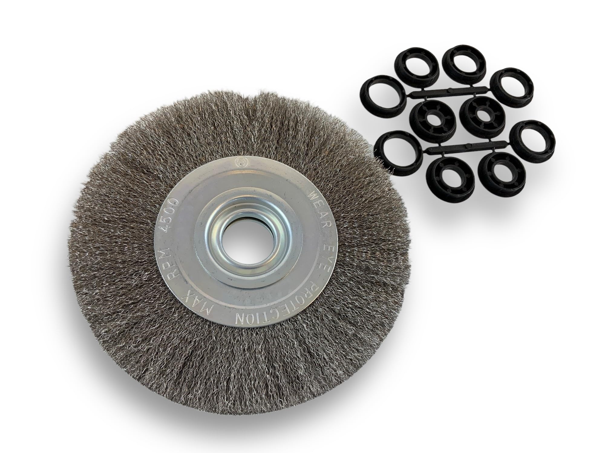 kibros-brosse-circulaire-touret-inox-200-mm-2-rangs-2 image 1