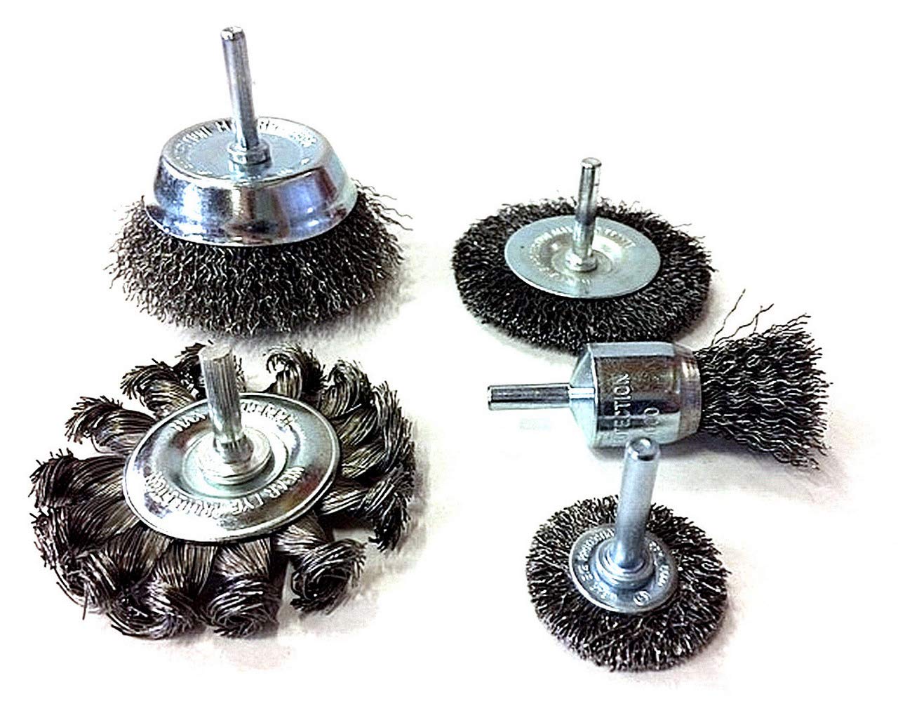 kibros-lot-5-brosses-acier-tige-6-mm-brins-durs image 3