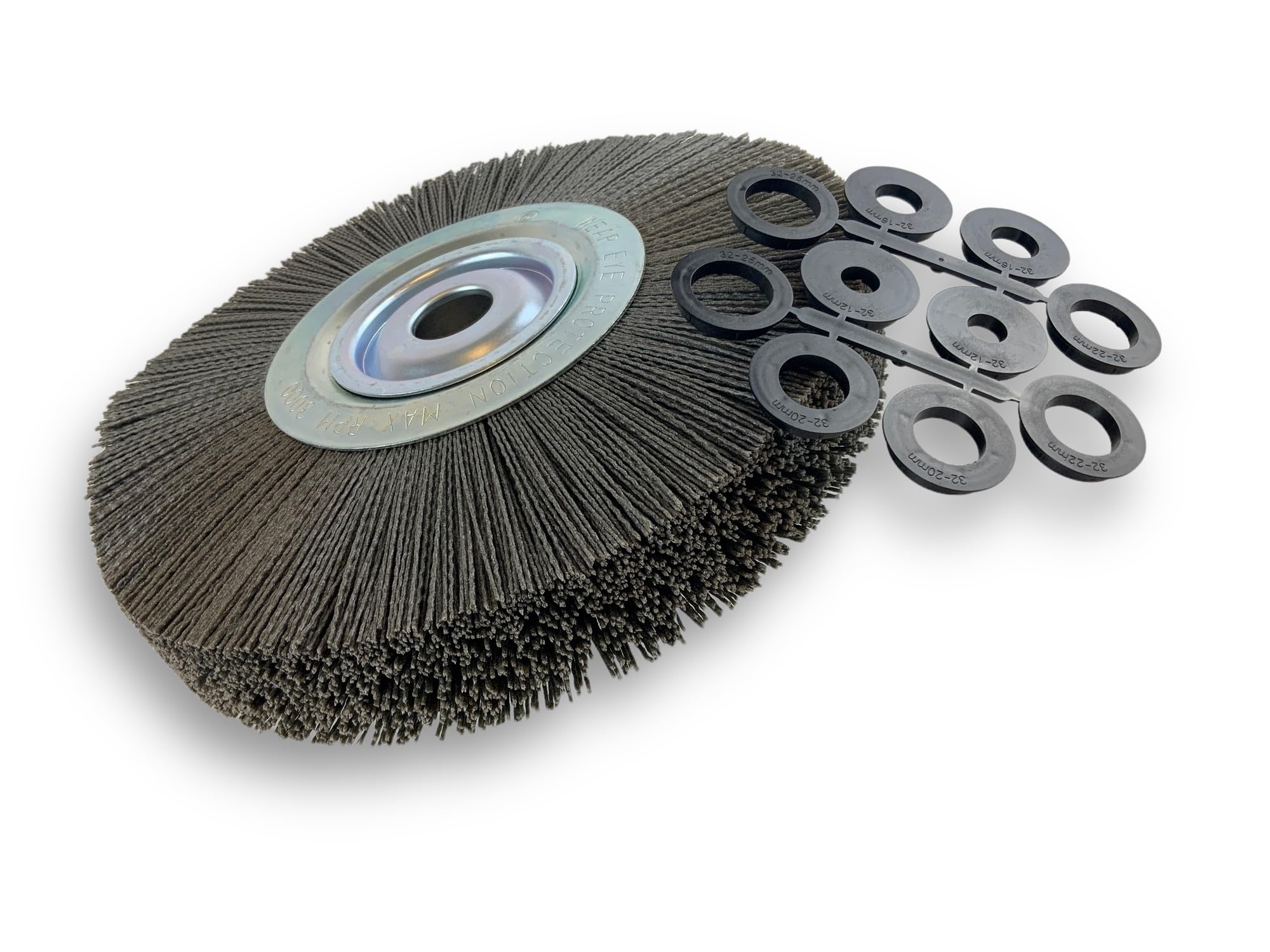 kibros-brosse-circulaire-nylon-grain-80-300-mm-3-rangs-x1 image 2