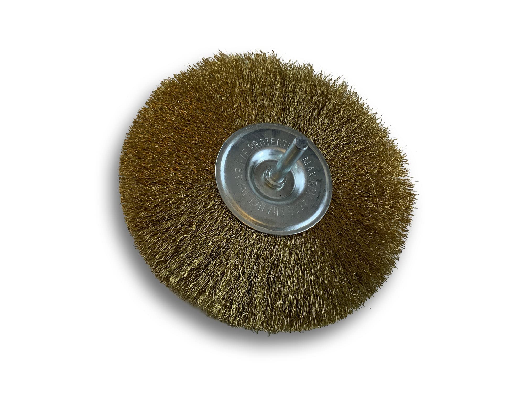 kibros-125-mm-8-mm-brosse-circulaire-laiton-dur-1-rang image 2