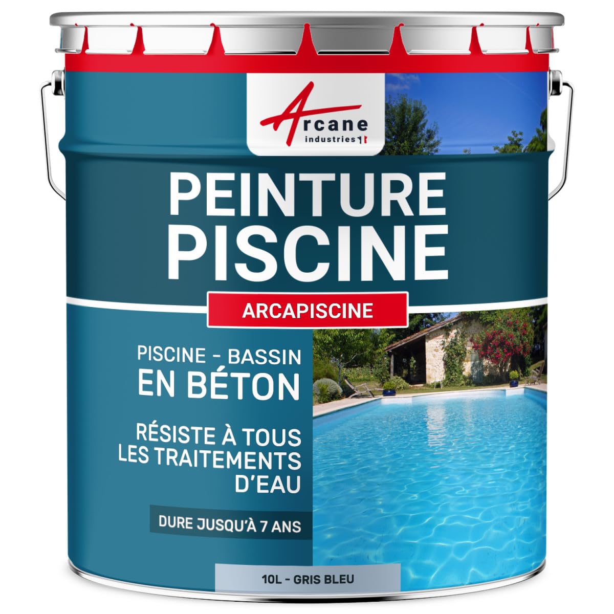 arcane-arcapiscine-peinture-piscine-b-ton-10-l-gris-ral-7040 image 1