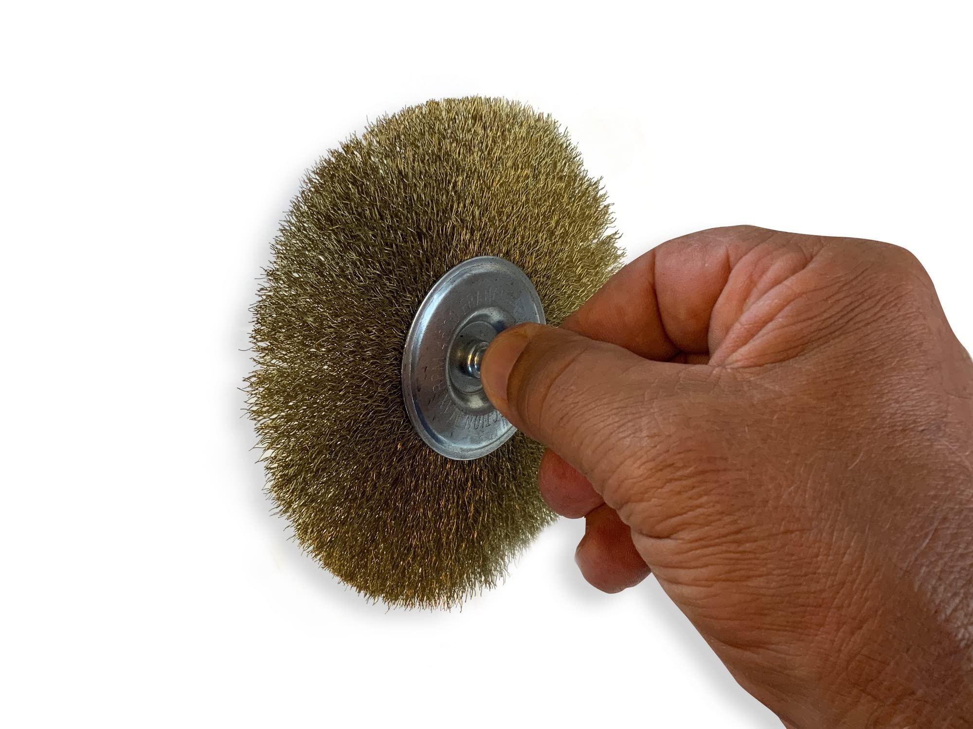 kibros-125-mm-8-mm-brosse-circulaire-laiton-dur-1-rang image 4