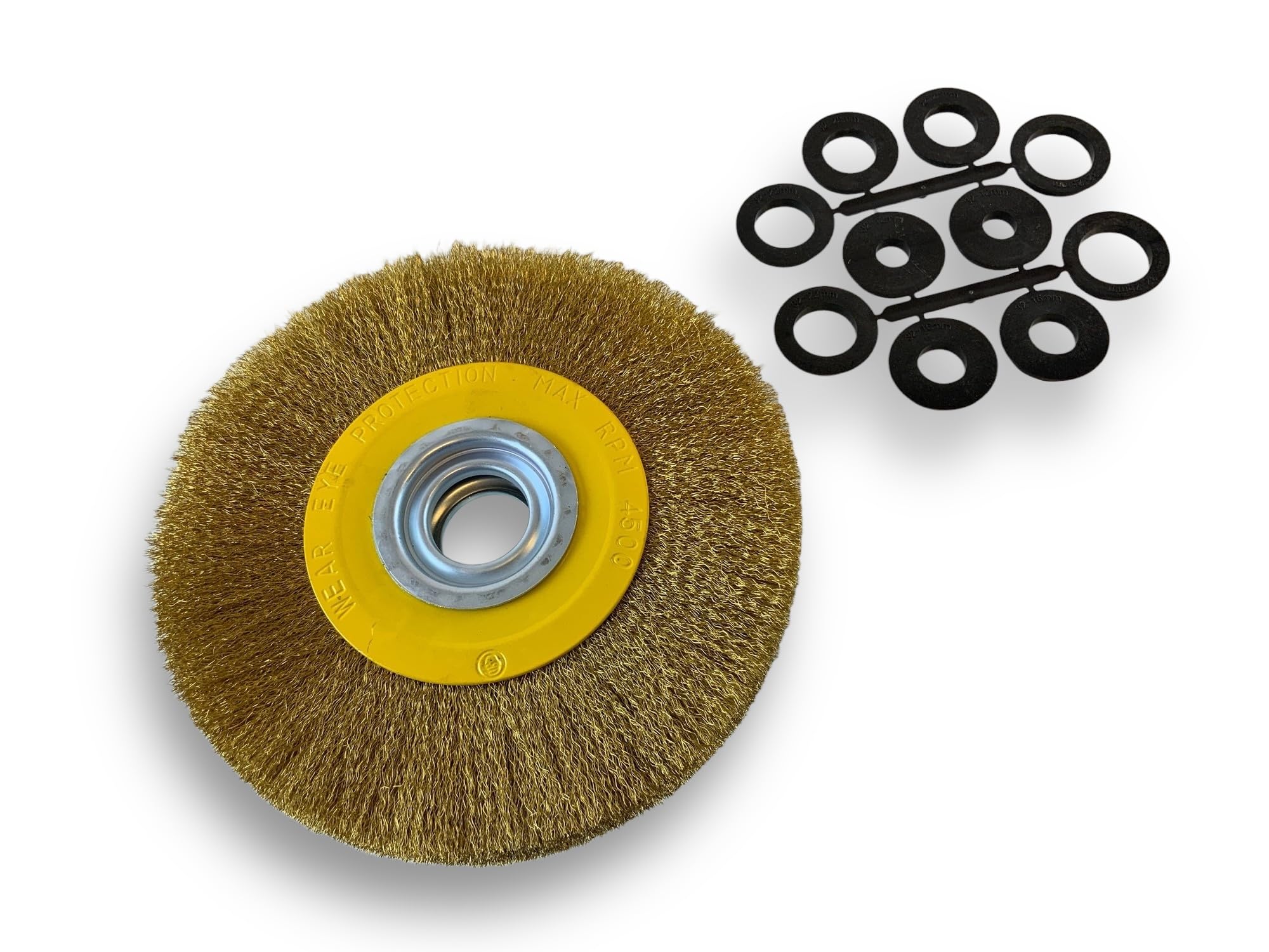 kibros-brosse-circulaire-laiton-200-mm-2-rangs-souple image 8