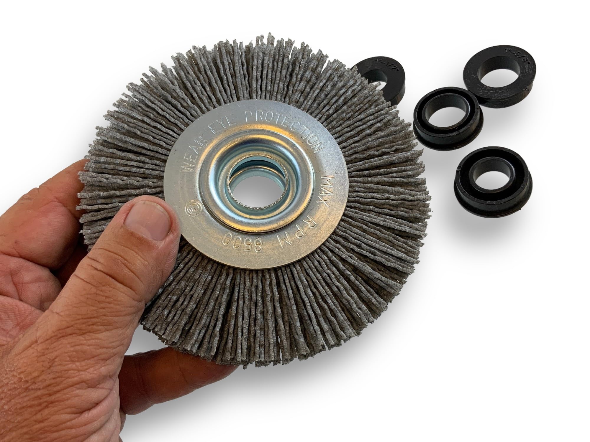 kibros-brosse-circulaire-touret-nylon-grain-80-125-mm-2-rangs image 3