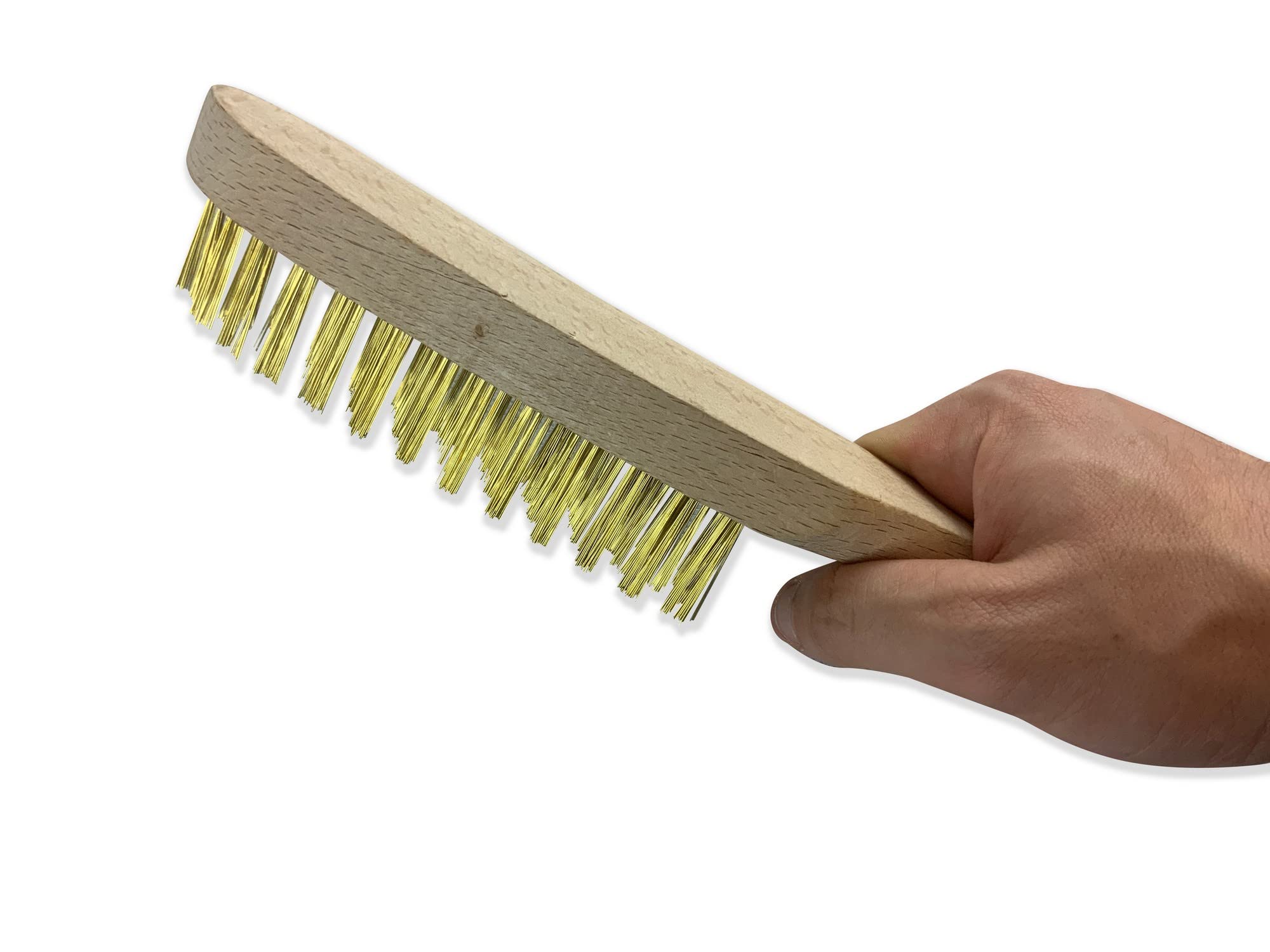 kibros-brosse-soudeur-4-rangs-laiton-manche-h-tre image 4