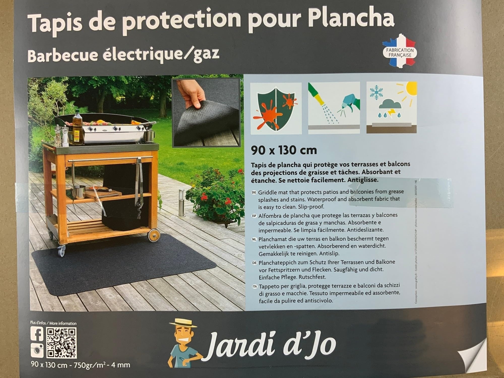 kibros-tapis-pare-feu-plancha-antiglisse-tanche-terrasse image 5