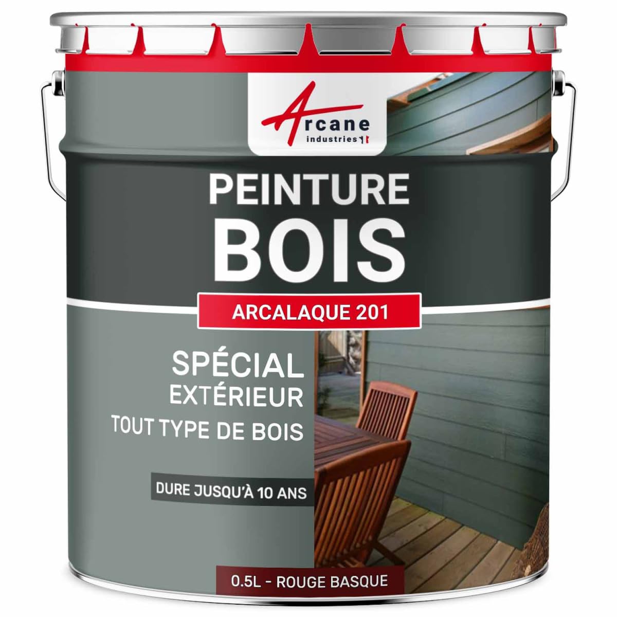 arcane-arcalaque-201-peinture-bois-0-5-l-rouge-basque-satin image 1