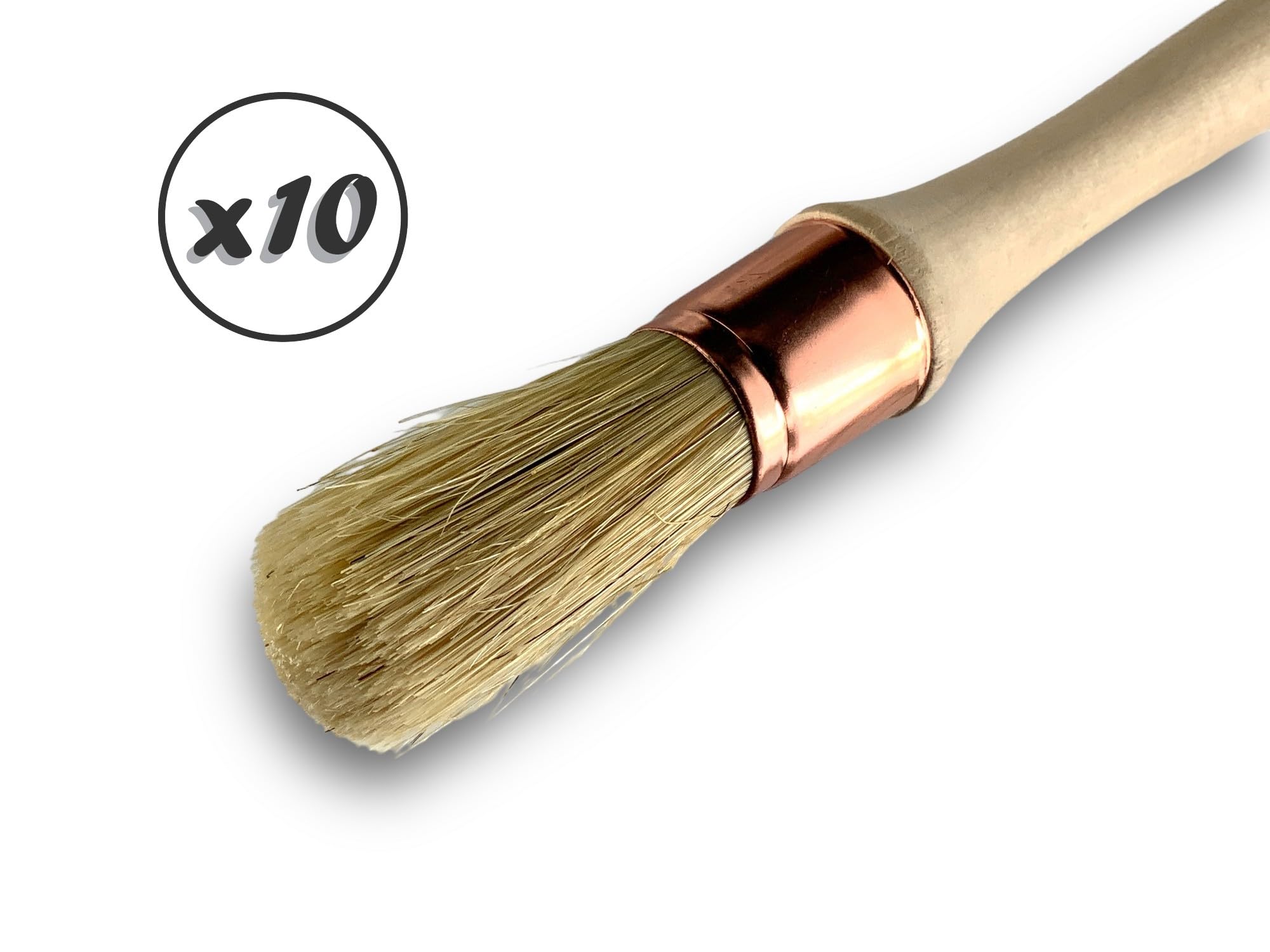 kibros-lot-10-pinceaux-pouce-soie-blanche-20-mm image 3
