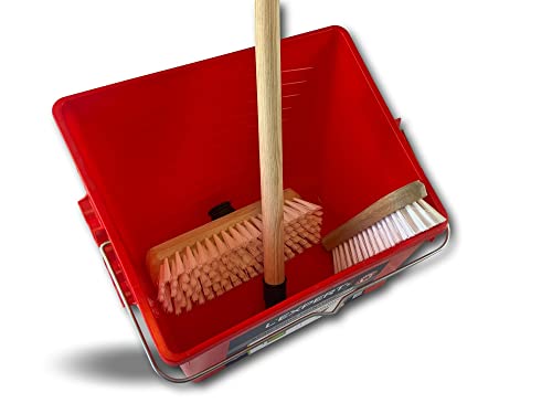kibros-balai-lave-pont-balai-brosse-ppl-blanc-manche-bois-seau image 8
