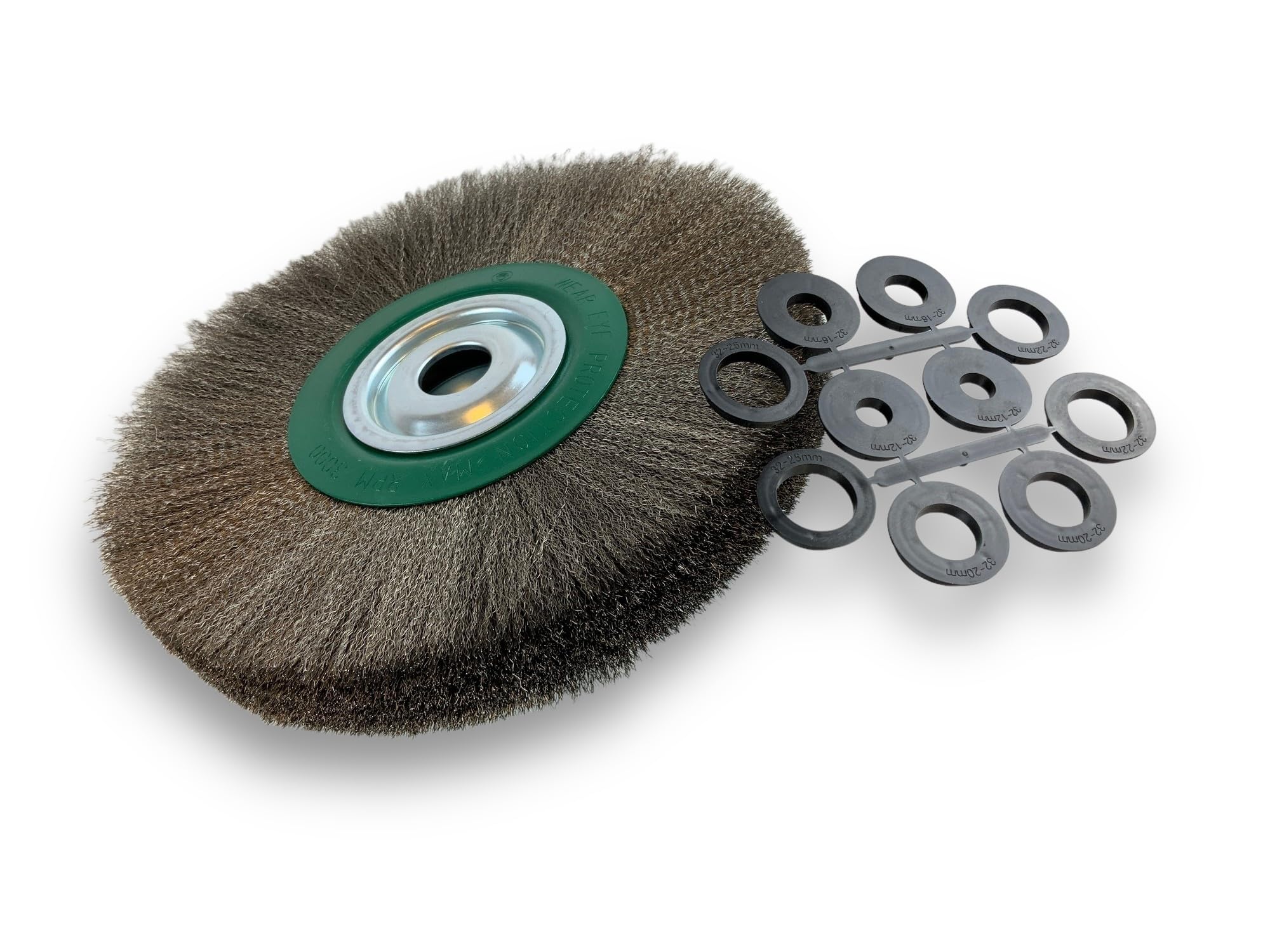 kibros-brosse-circulaire-touret-inox-souple-300-mm-2-rangs image 2