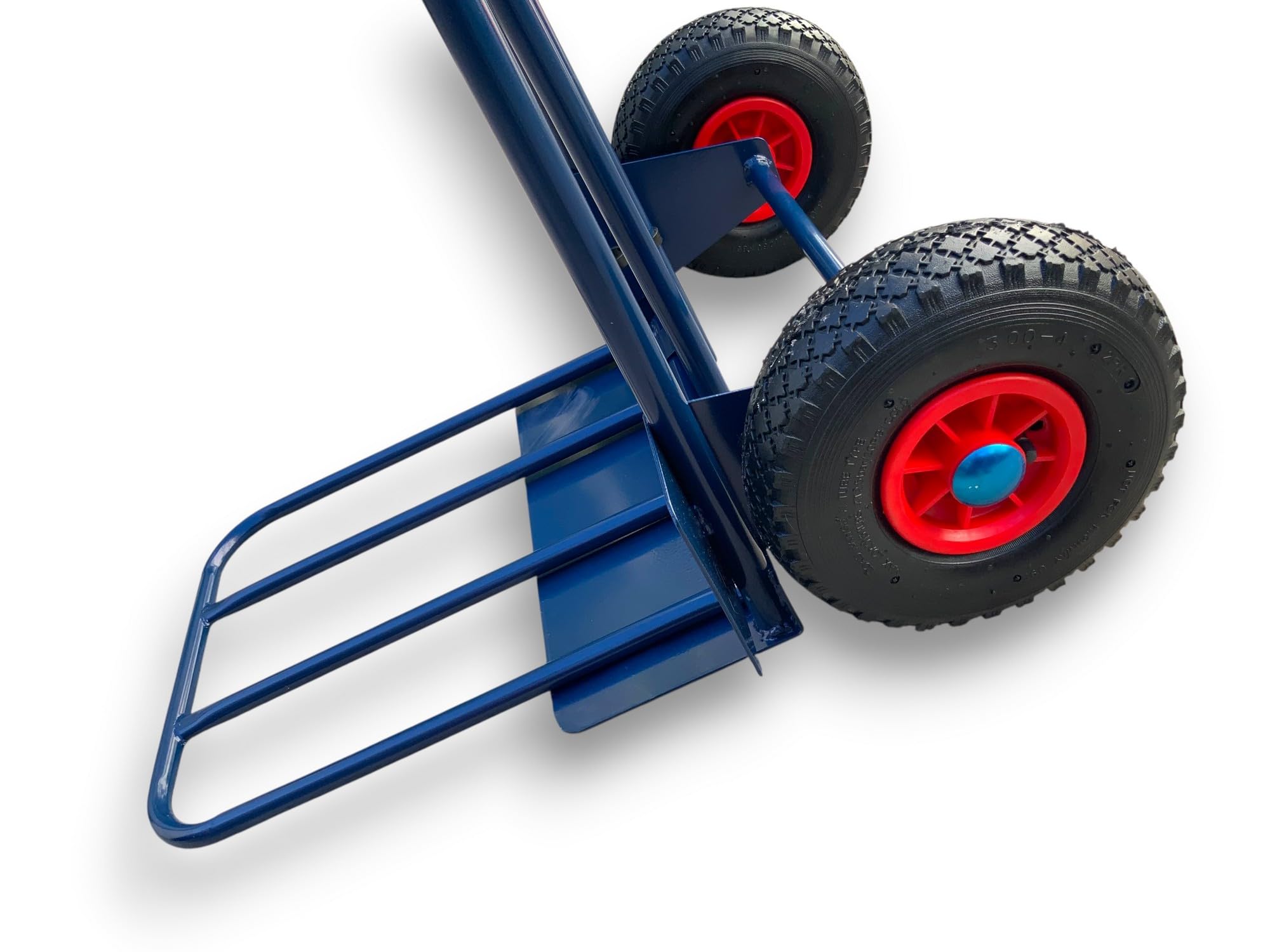 kibros-jardinage-chariot-diable-bleu-180-kg-plateau-pivotant image 5
