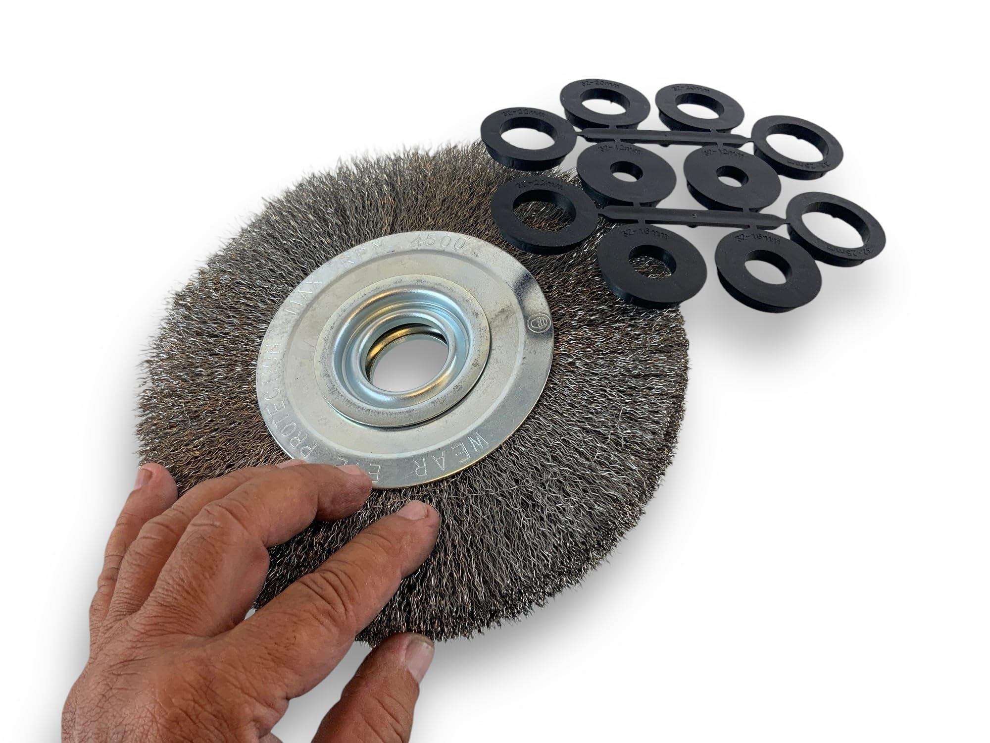 kibros-brosse-circulaire-touret-inox-200-mm-2-rangs image 4
