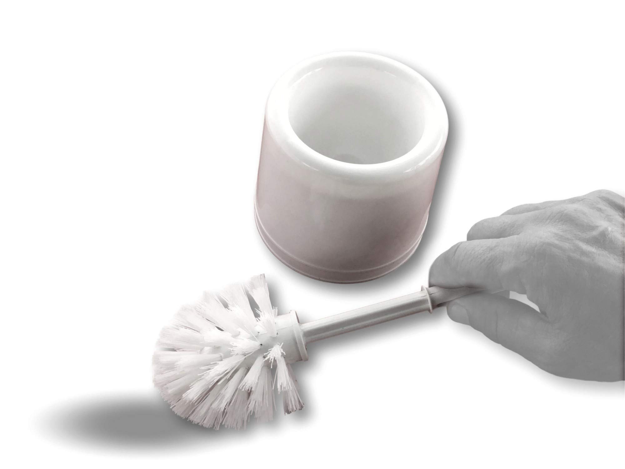 kibros-brosse-wc-boule-balayette-avec-socle-blanc-x1 image 4