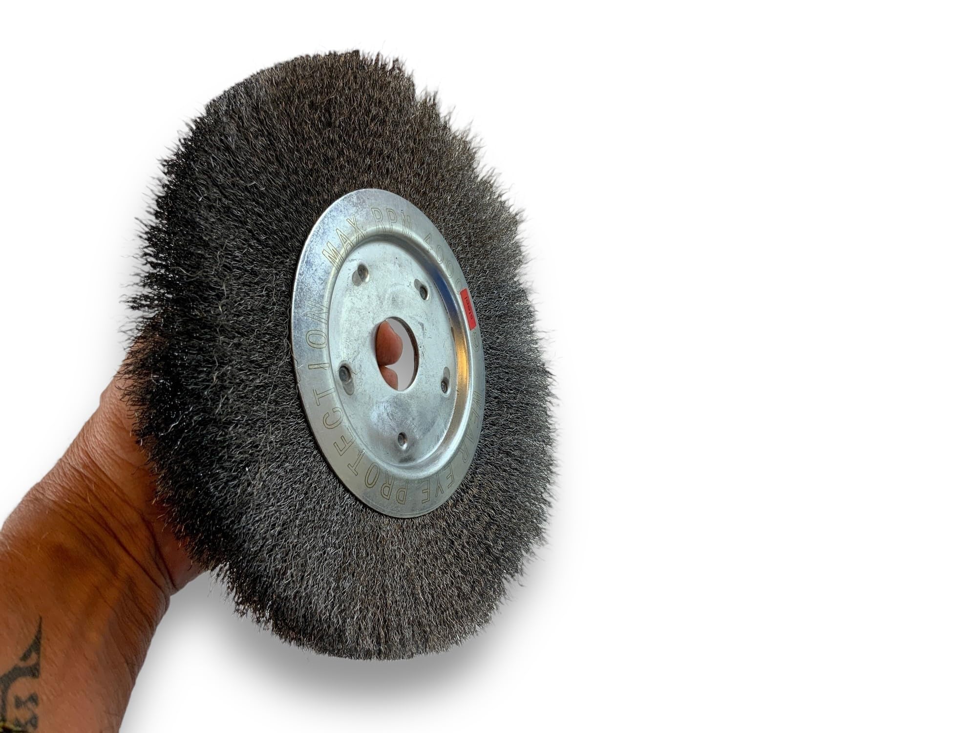 kibros-brosse-circulaire-touret-acier-souple-250-mm-1-rang image 3