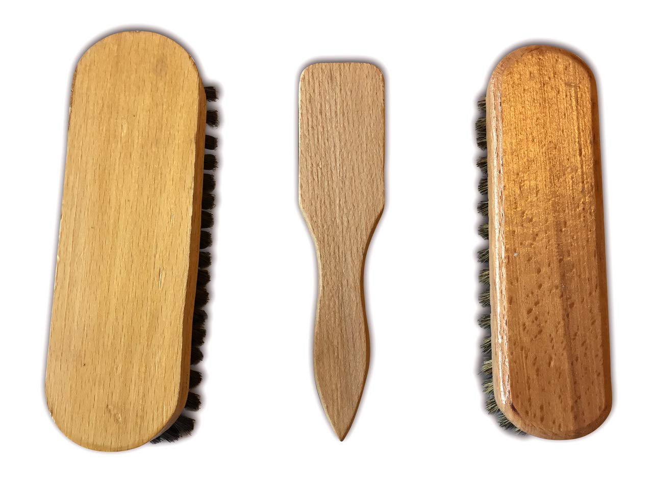 kibros-kit-cirage-3-brosses-soie-brosse-cuir-bottes image 4