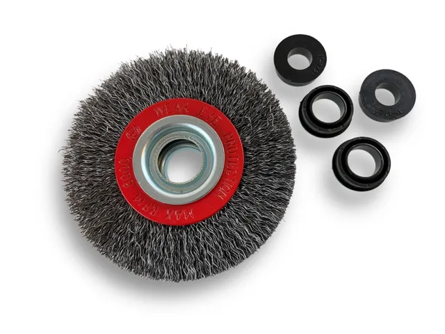 kibros-brosse-circulaire-touret-acier-dur-100-mm-3-rangs image 1