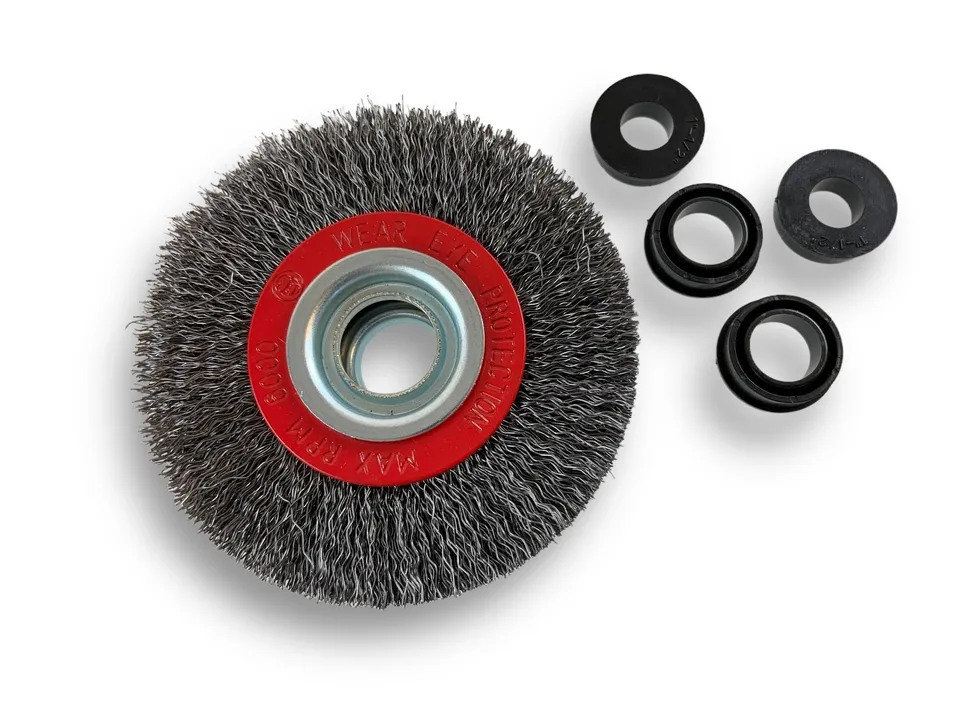 kibros-brosse-circulaire-touret-acier-dur-100-mm-3-rangs image 1