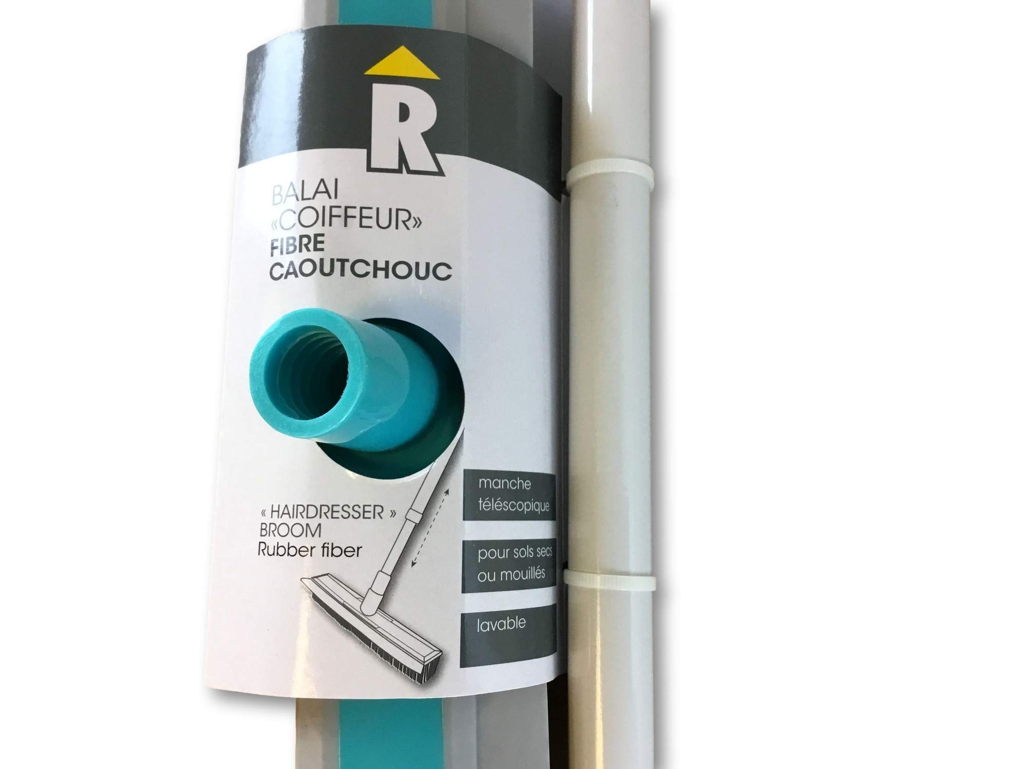 kibros-balai-coiffeur-caoutchouc-raclette-manche-t-lescopique image 7