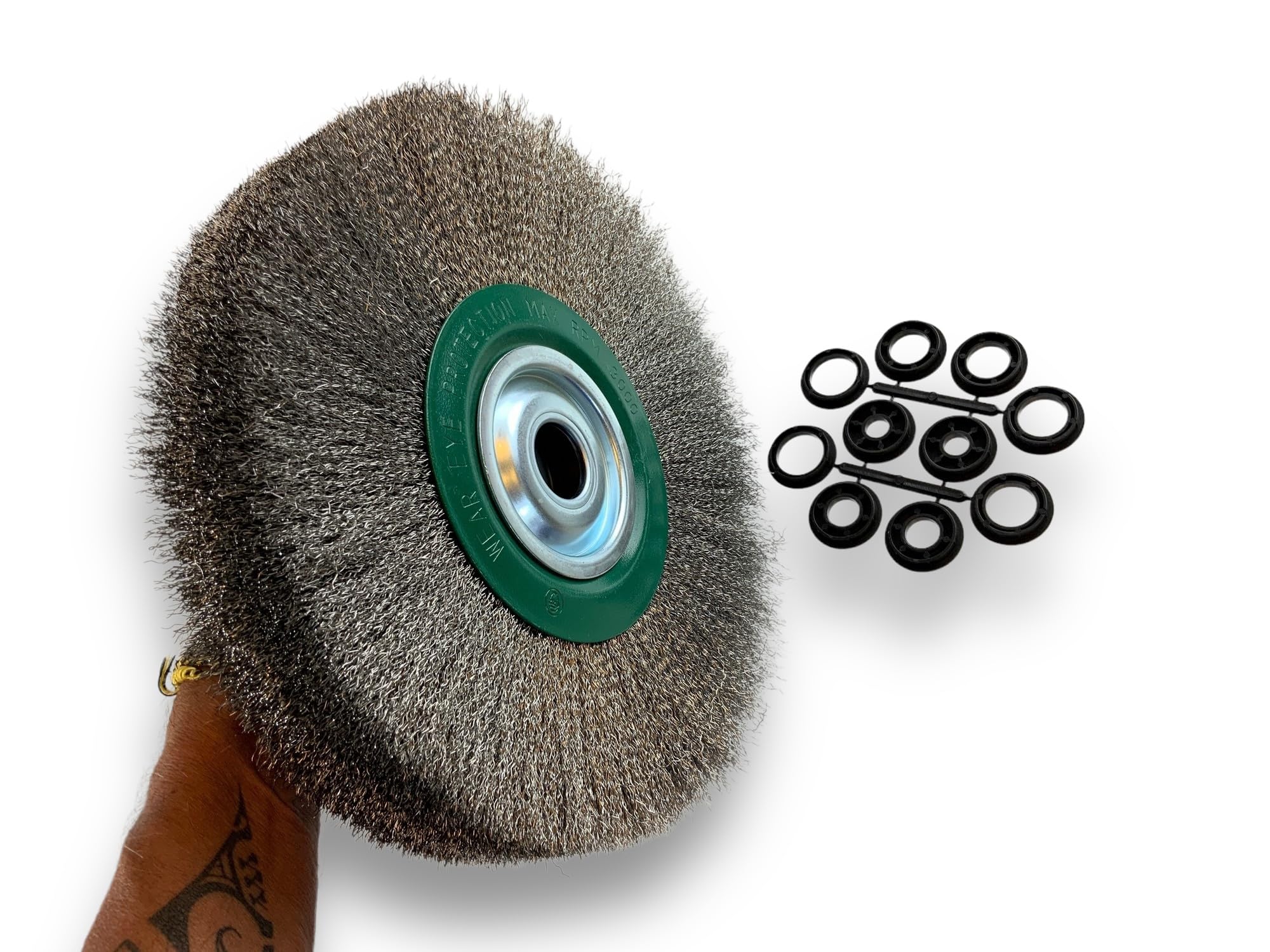 kibros-brosse-circulaire-inox-dur-300-mm-3-rangs-x1 image 3