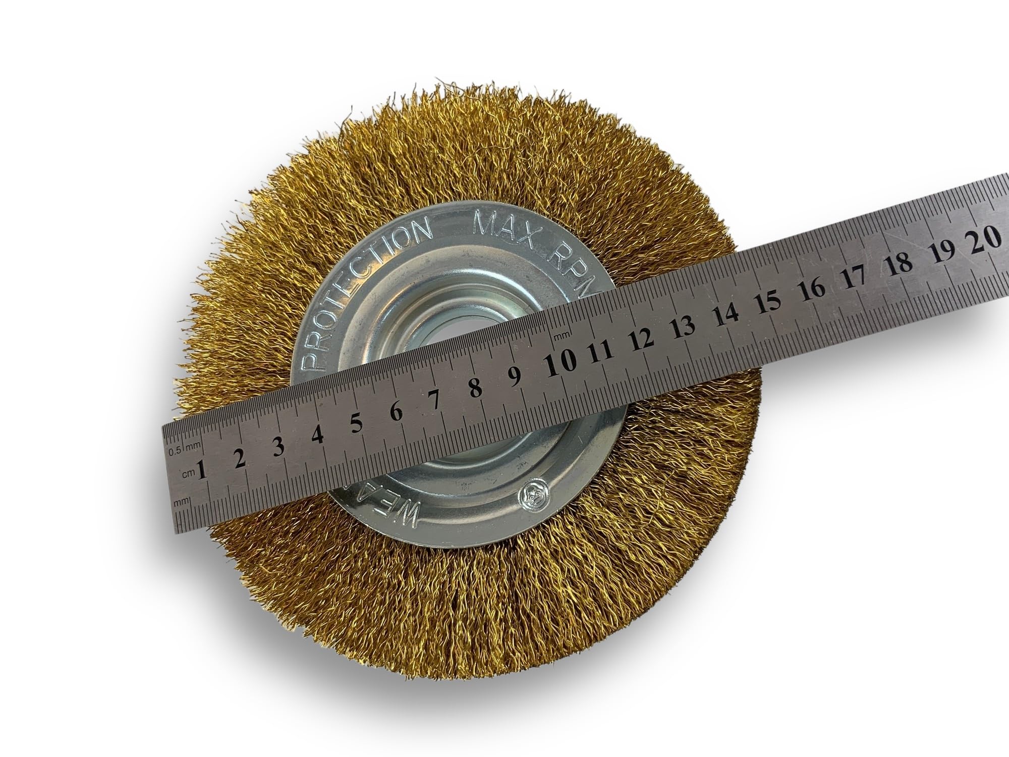 kibros-brosses-brosse-circulaire-touret-laiton-150-mm-2-rangs image 5