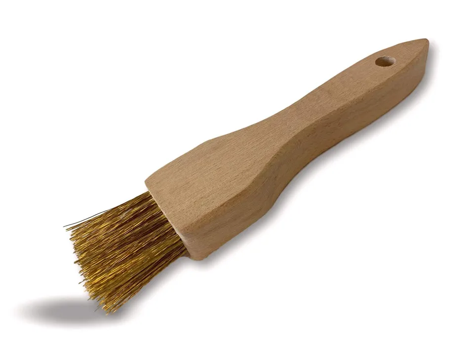 kibros-brosse-m-tallique-pinceau-acier-laiton-2-rangs image 1