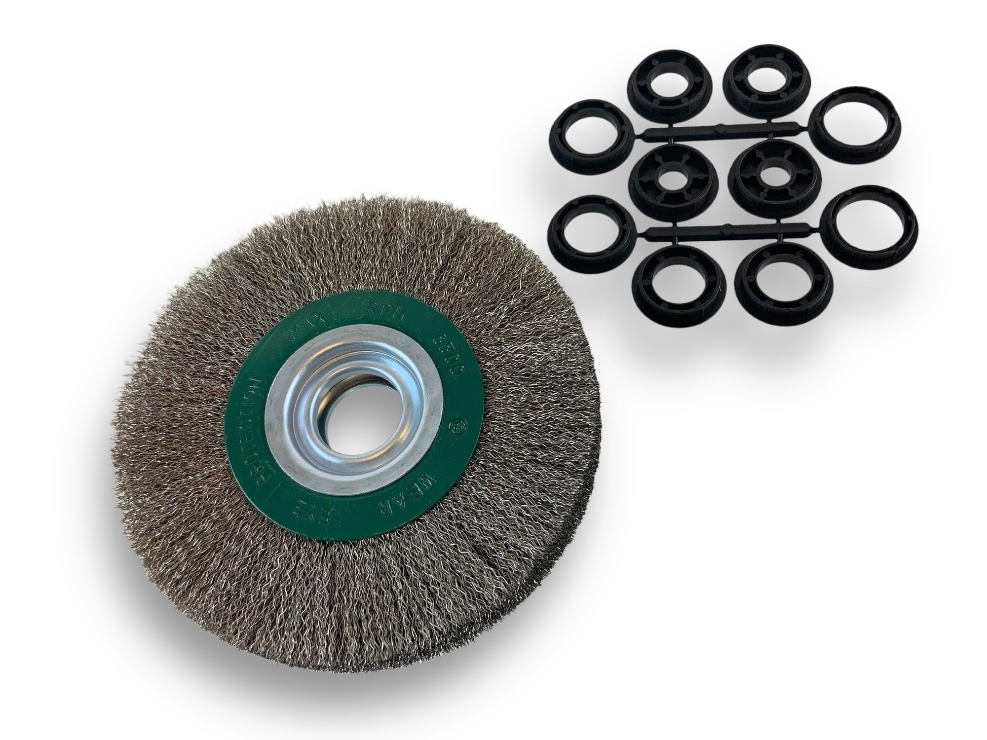 kibros-brosse-circulaire-touret-inox-dur-175-mm-2-rangs-x1 image 1
