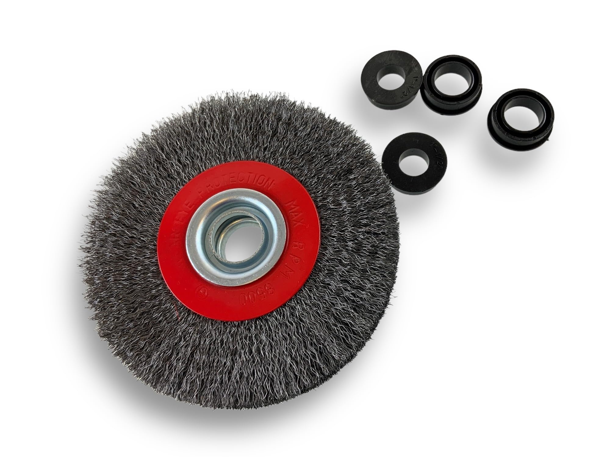 kibros-brosse-circulaire-touret-acier-souple-125-mm-2-rangs image 1