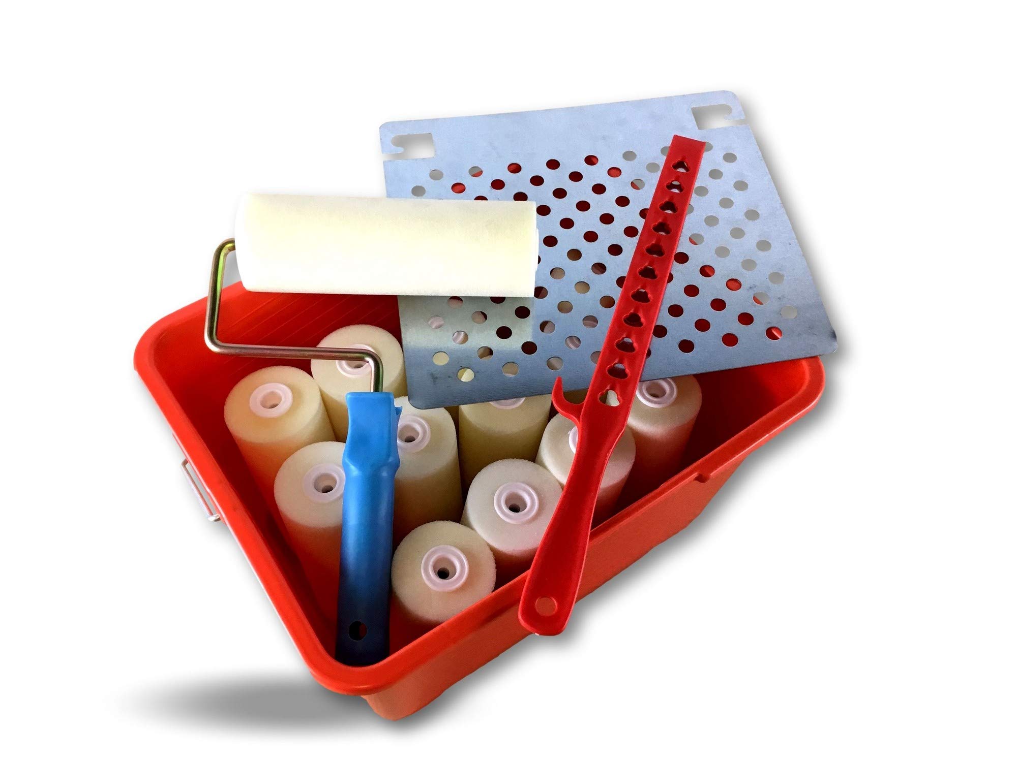 kibros-peinture-ensemble-13-rouleaux-mousse-seau-14-l image 4