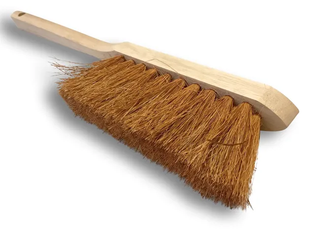 kibros-balayette-fibres-coco-manche-bois-45-cm image 1