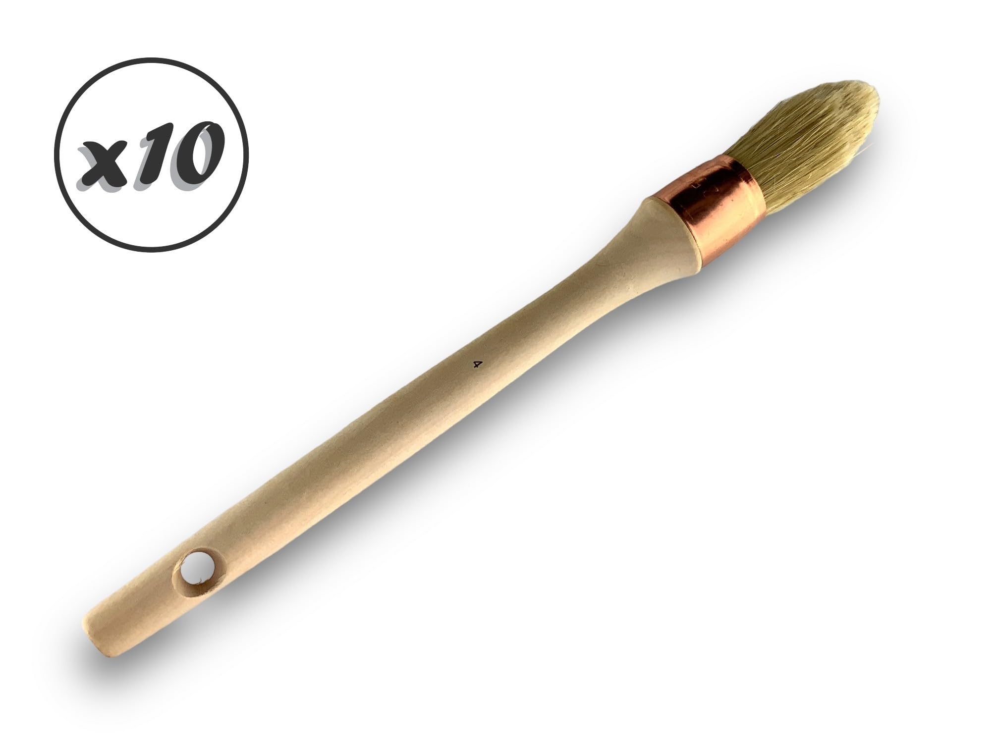 kibros-travaux-de-peinture-lot-10-pinceaux-pouce-soie-25-mm image 4