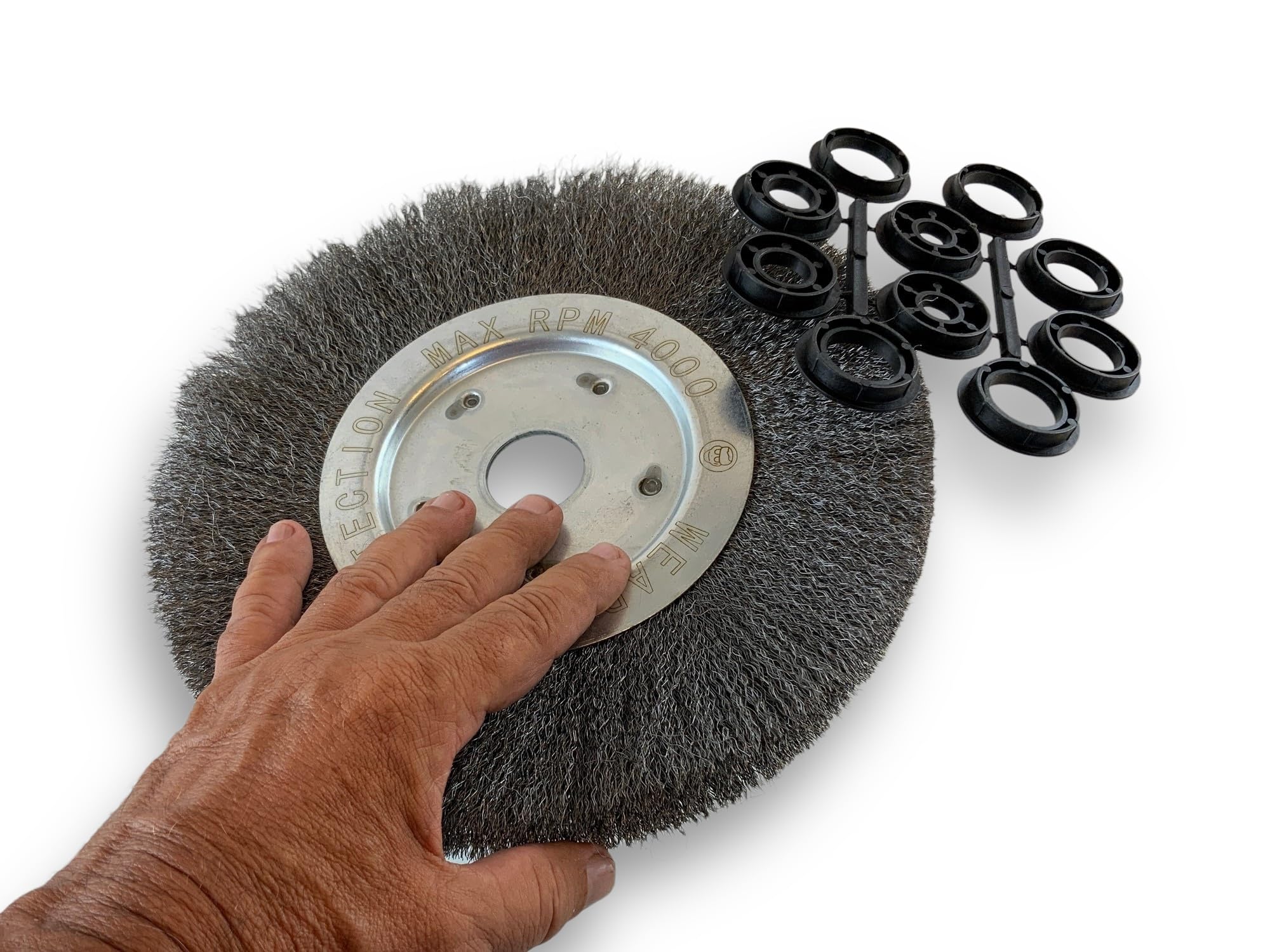 kibros-brosse-circulaire-touret-acier-souple-250-mm-1-rang image 4