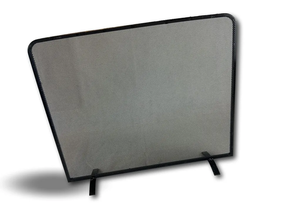 kibros-pare-feu-acier-rectangulaire-60x53-cm-noir image 1