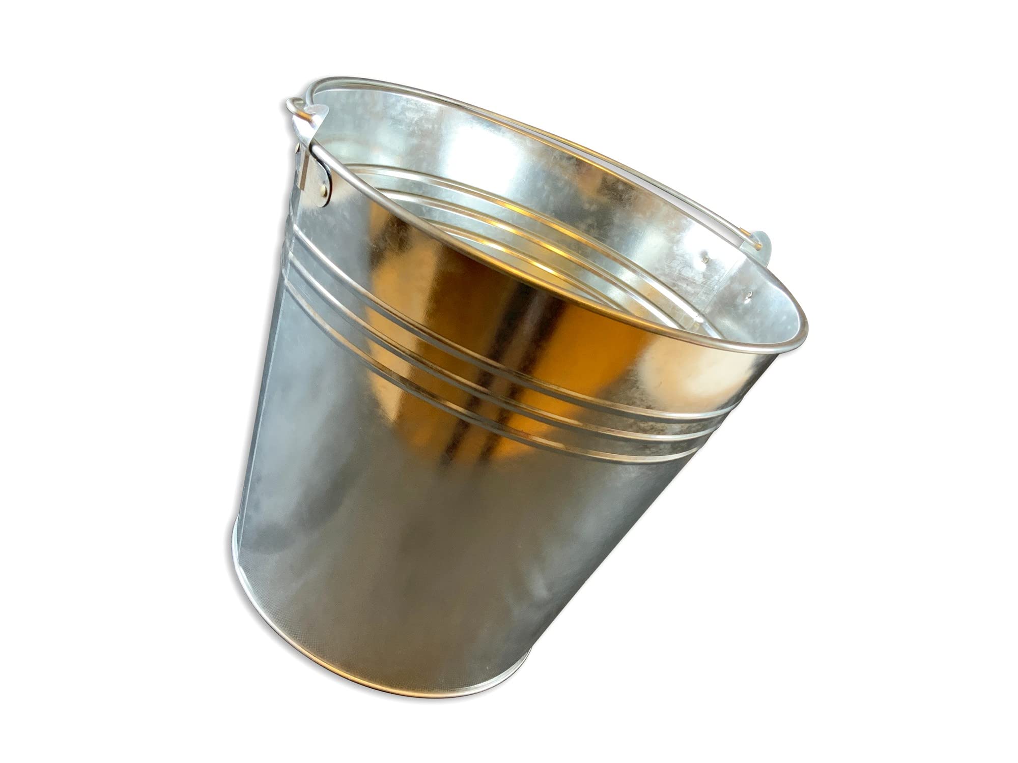kibros-jardinage-seau-acier-galvanis-15l-31-cm-l-unit image 1