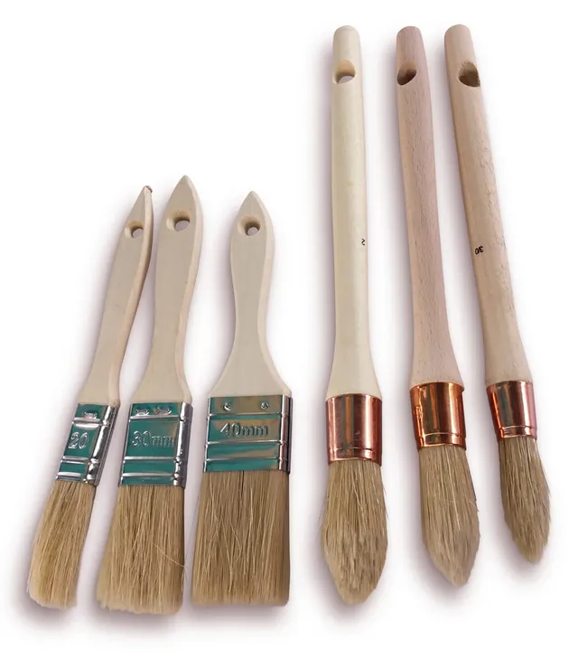 kibros-lot-6-pinceaux-rechampir-vernir-soie image 1