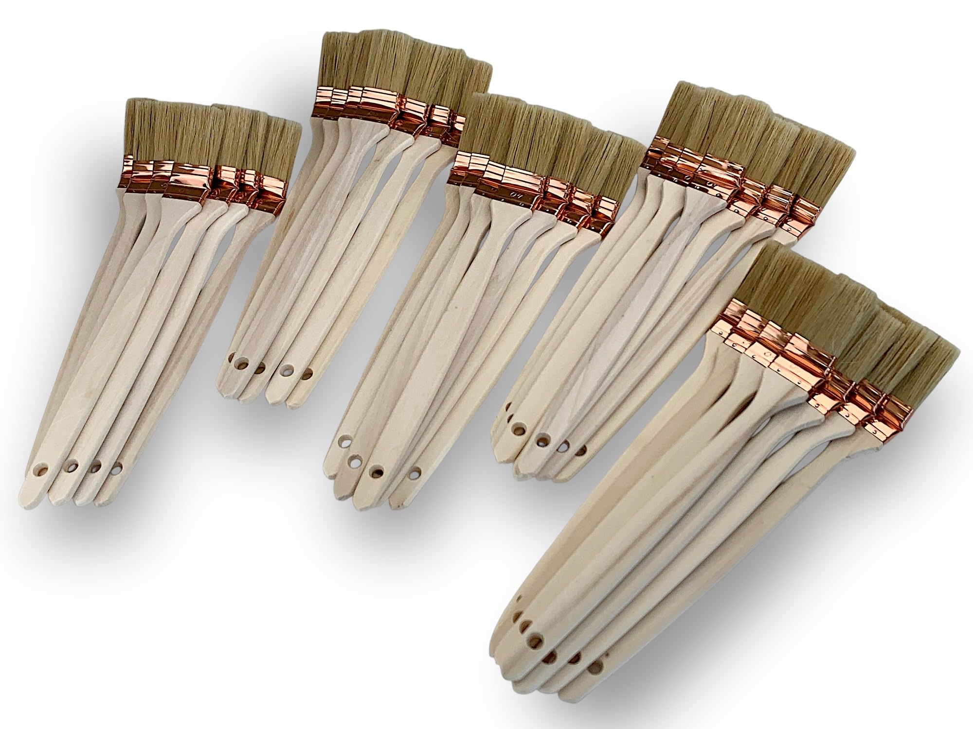 kibros-travaux-peinture-lot-50-pinceaux-radiateur-coud-s-40-mm-soie-blanche image 3
