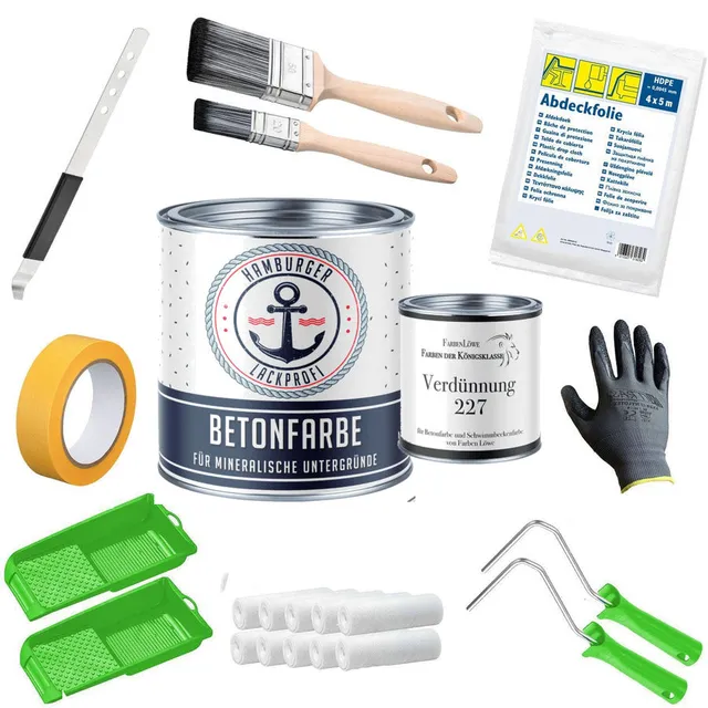 hamburger-lack-profi-betonfarbe-x500-peinture-b-ton-papyruswei-ral-9018-1-l image 1