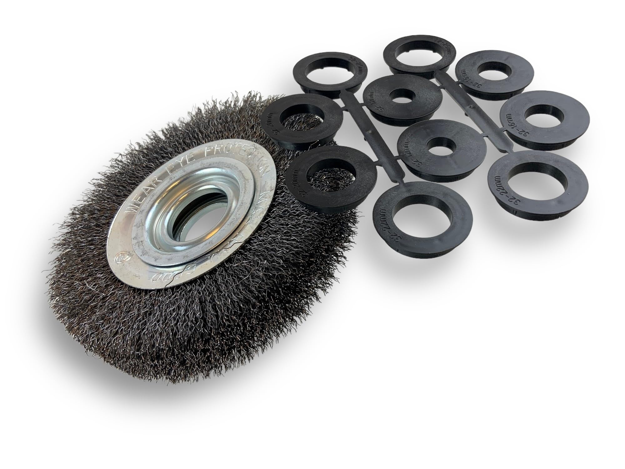 kibros-brosse-circulaire-acier-150-mm-3-rangs-fil-dur image 2