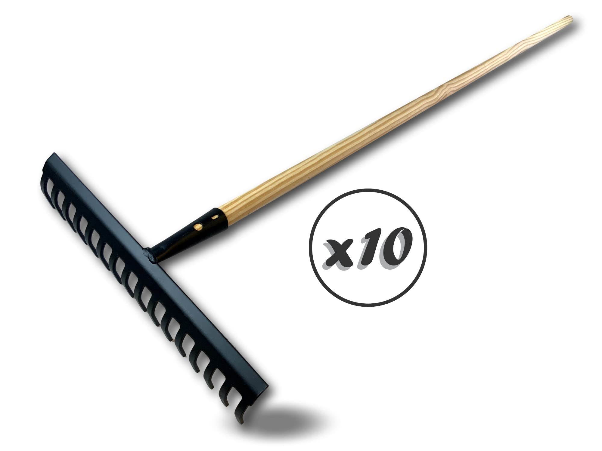 kibros-lot-10-r-teaux-16-dents-40-cm-manche-150-cm image 4