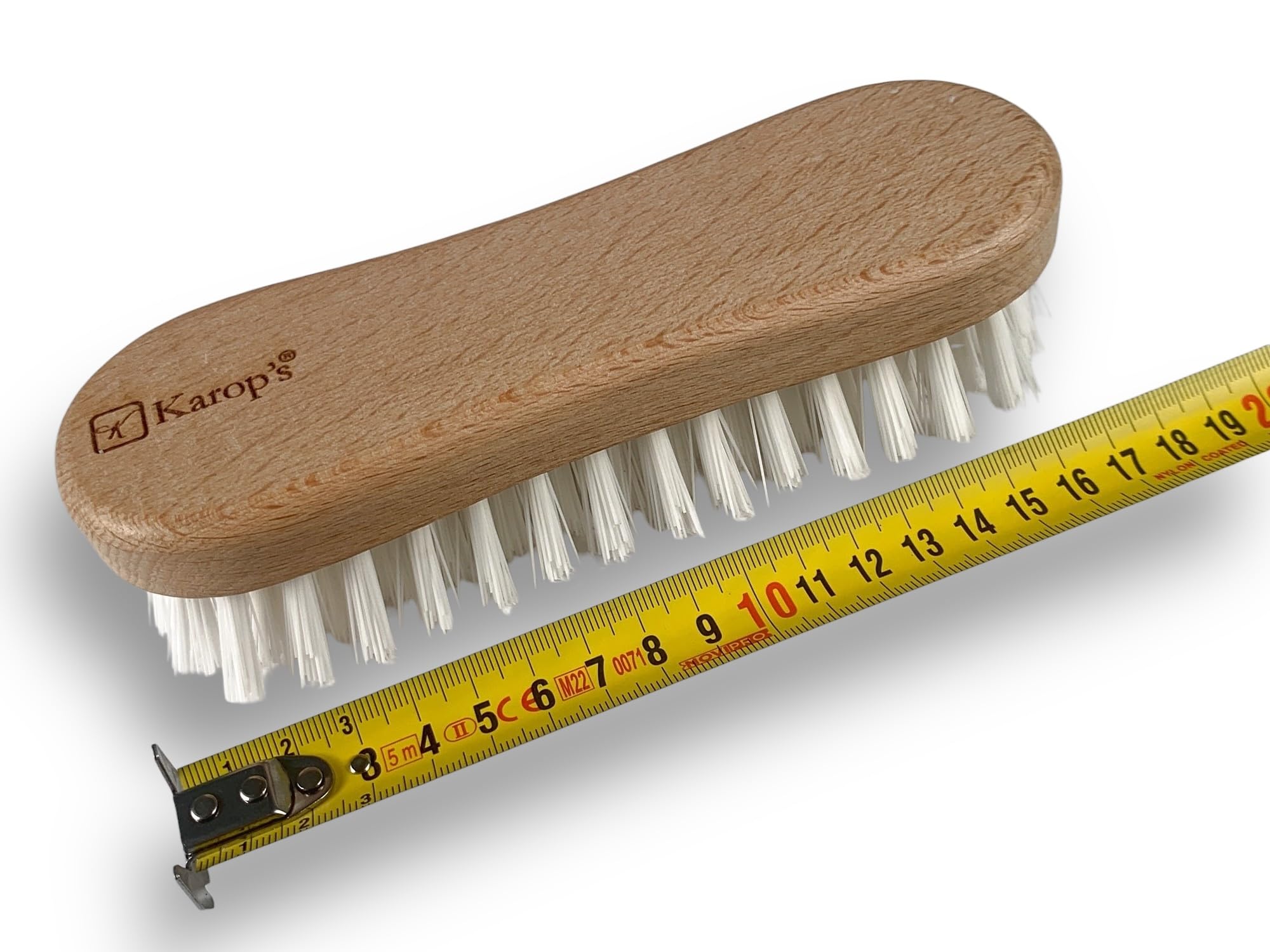 kibros-karop-s-brosse-violon-nylon-blanc-brosse-manche-verni-x1 image 7